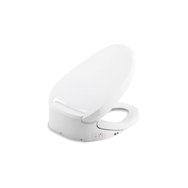 C3-455 Quiet-Close Deodorizing Elongated Bidet Toilet Seat, Kohler, Mfr#: 8298-CR-0